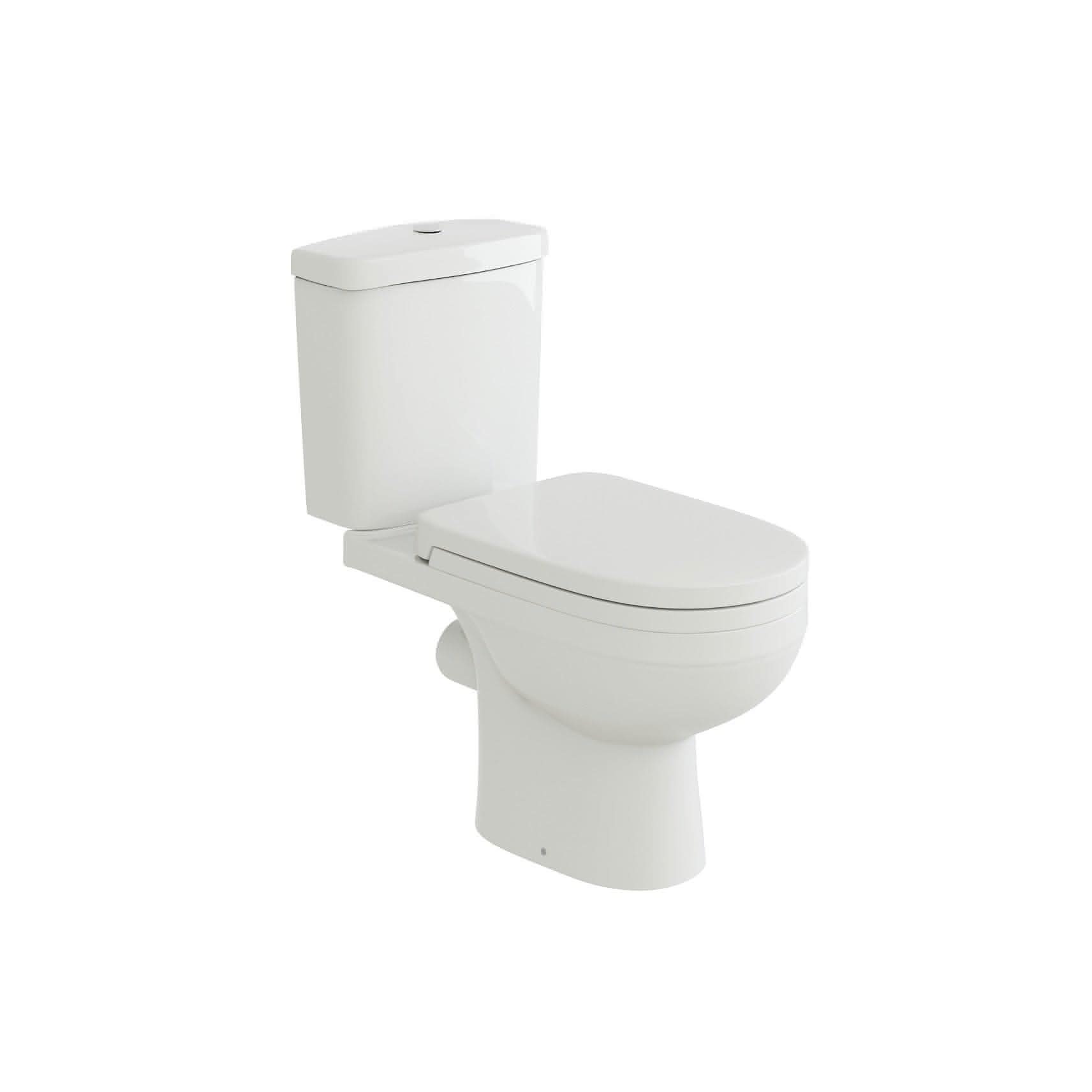 Avon Bathroom Suite - Gloss White