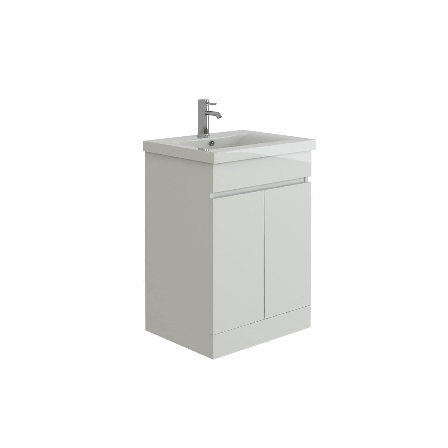 Venus Modern Bathroom Suite (Mid-Edged Basin)