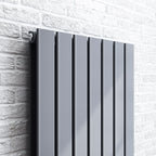 iBathUK Apex Vertical Double Slim Flat Panel Radiator, Designer Radiator, Vertical Radiators
