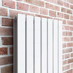 iBathUK Apex Vertical Double Slim Flat Panel Radiator, Designer Radiator, Vertical Radiators