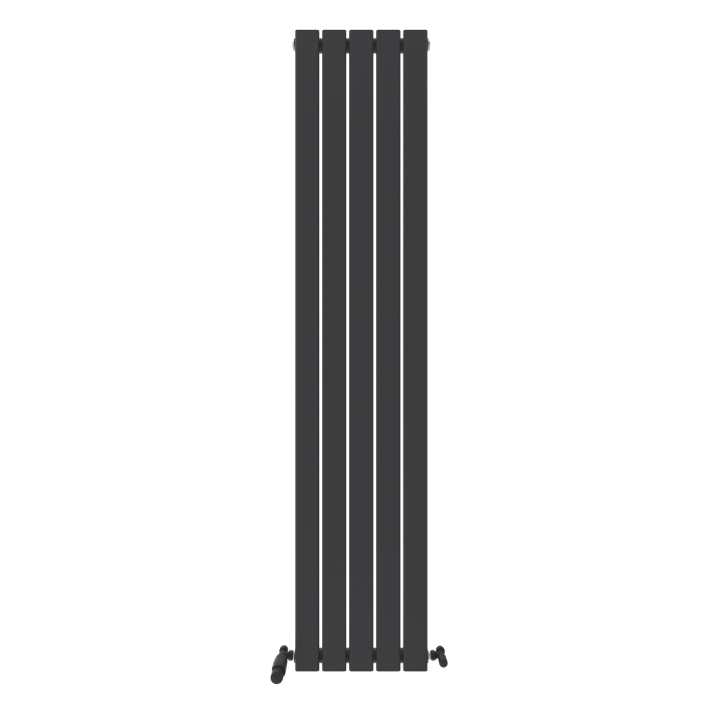 iBathUK Apex Vertical Single Slim Flat Panel Radiator, Designer Radiators, Slim Radiator