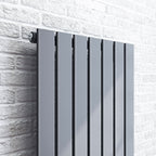 iBathUK Apex Vertical Single Slim Flat Panel Radiator, Designer Radiators, Slim Radiator