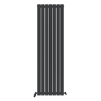iBathUK Apex Vertical Single Slim Flat Panel Radiator, Designer Radiators, Slim Radiator