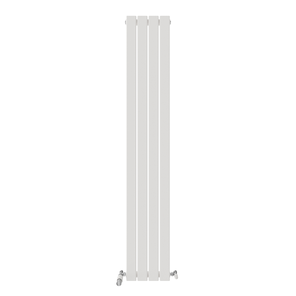 iBathUK Apex Vertical Single Slim Flat Panel Radiator, Designer Radiators, Slim Radiator