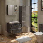 Apollo Wall Hung Tall Storage Unit - 1400mm x 400mm