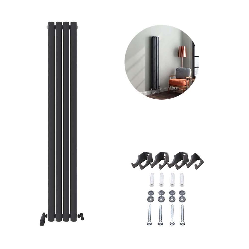 Princia Vertical Oval Double Panel Radiator