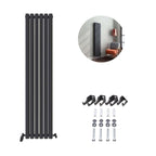 Princia Vertical Oval Double Panel Radiator