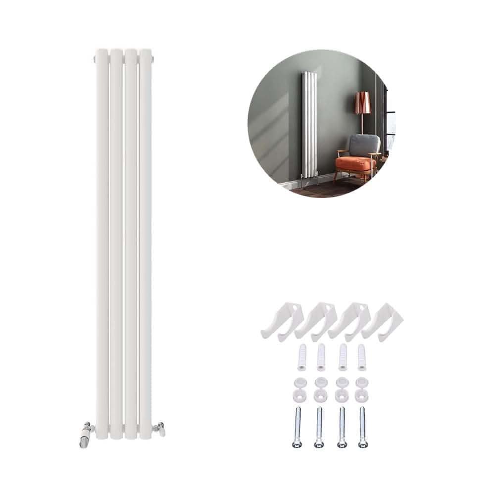 Princia Vertical Oval Double Panel Radiator