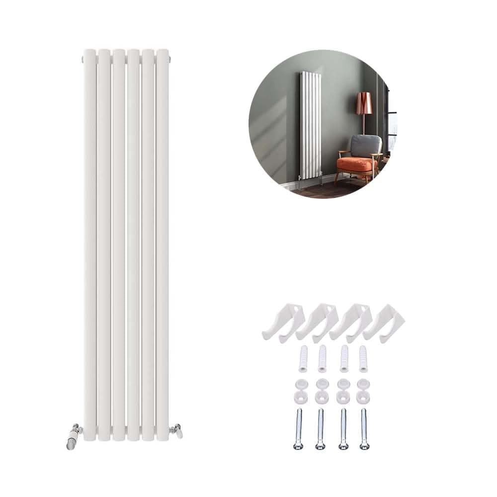 Princia Vertical Oval Double Panel Radiator