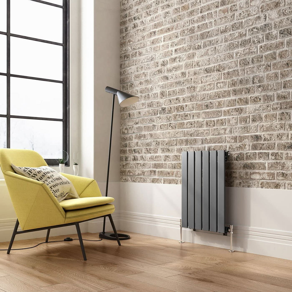 iBathUK Apex Horizontal Single Panel Slim Radiator, Designer Heating Radiators