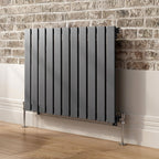iBathUK Apex Horizontal Single Panel Slim Radiator, Designer Heating Radiators