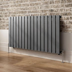 iBathUK Apex Horizontal Single Panel Slim Radiator, Designer Heating Radiators
