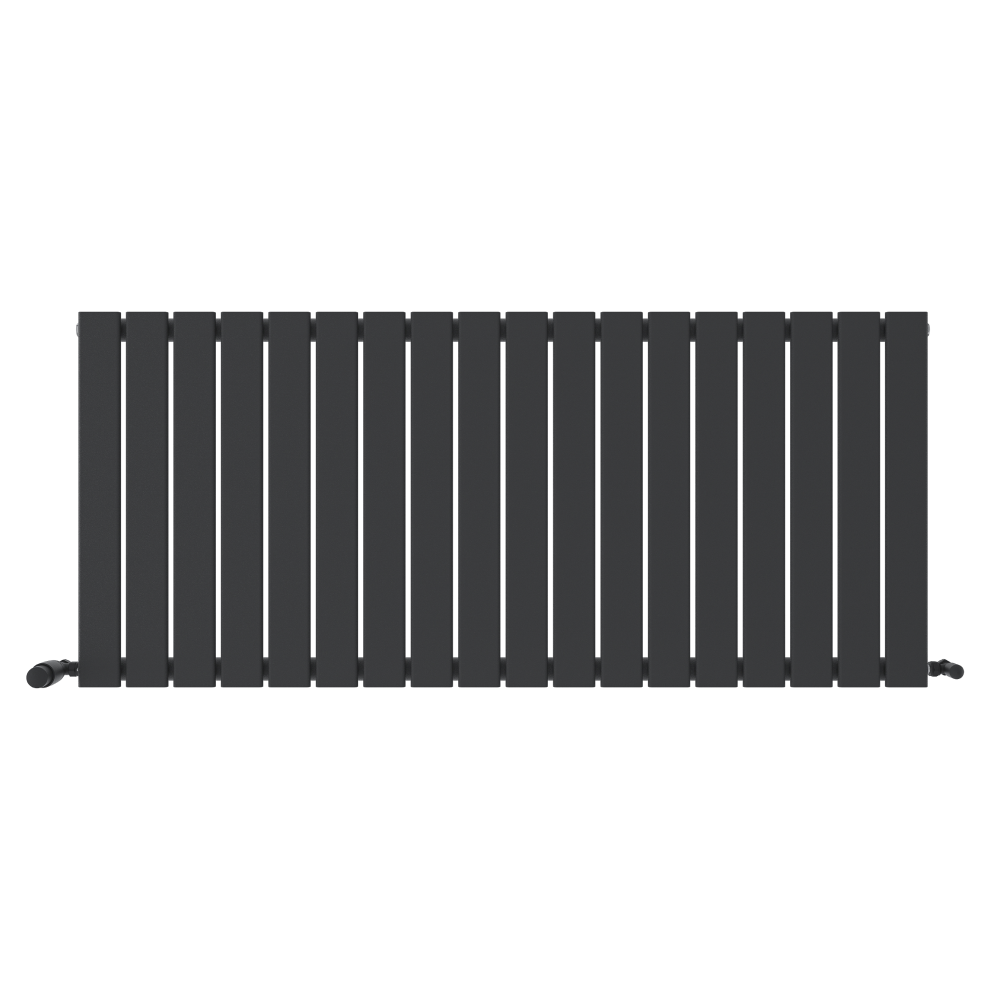 iBathUK Apex Horizontal Single Panel Slim Radiator, Designer Heating Radiators