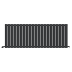 iBathUK Apex Horizontal Single Panel Slim Radiator, Designer Heating Radiators