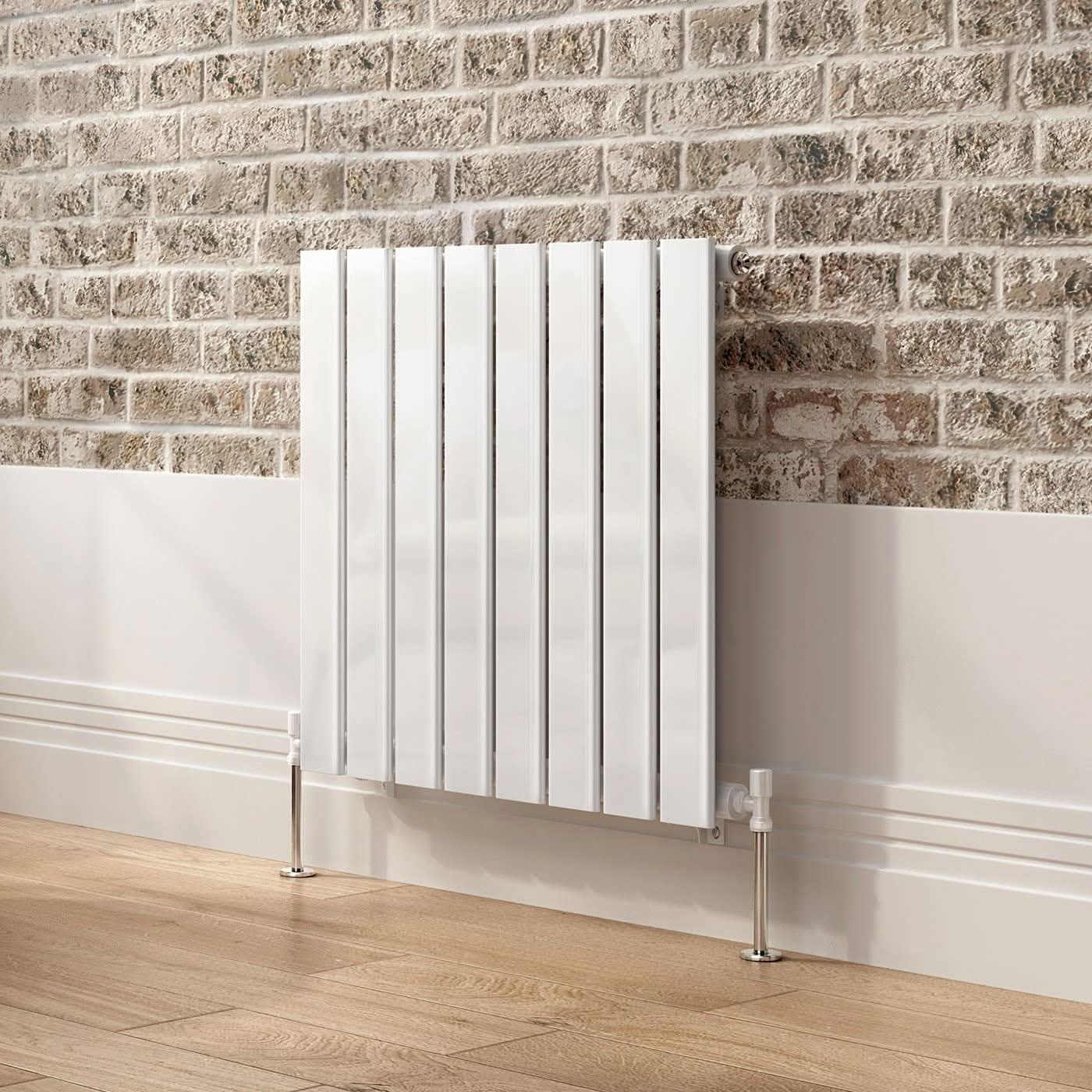iBathUK Apex Horizontal Single Panel Slim Radiator, Designer Heating Radiators