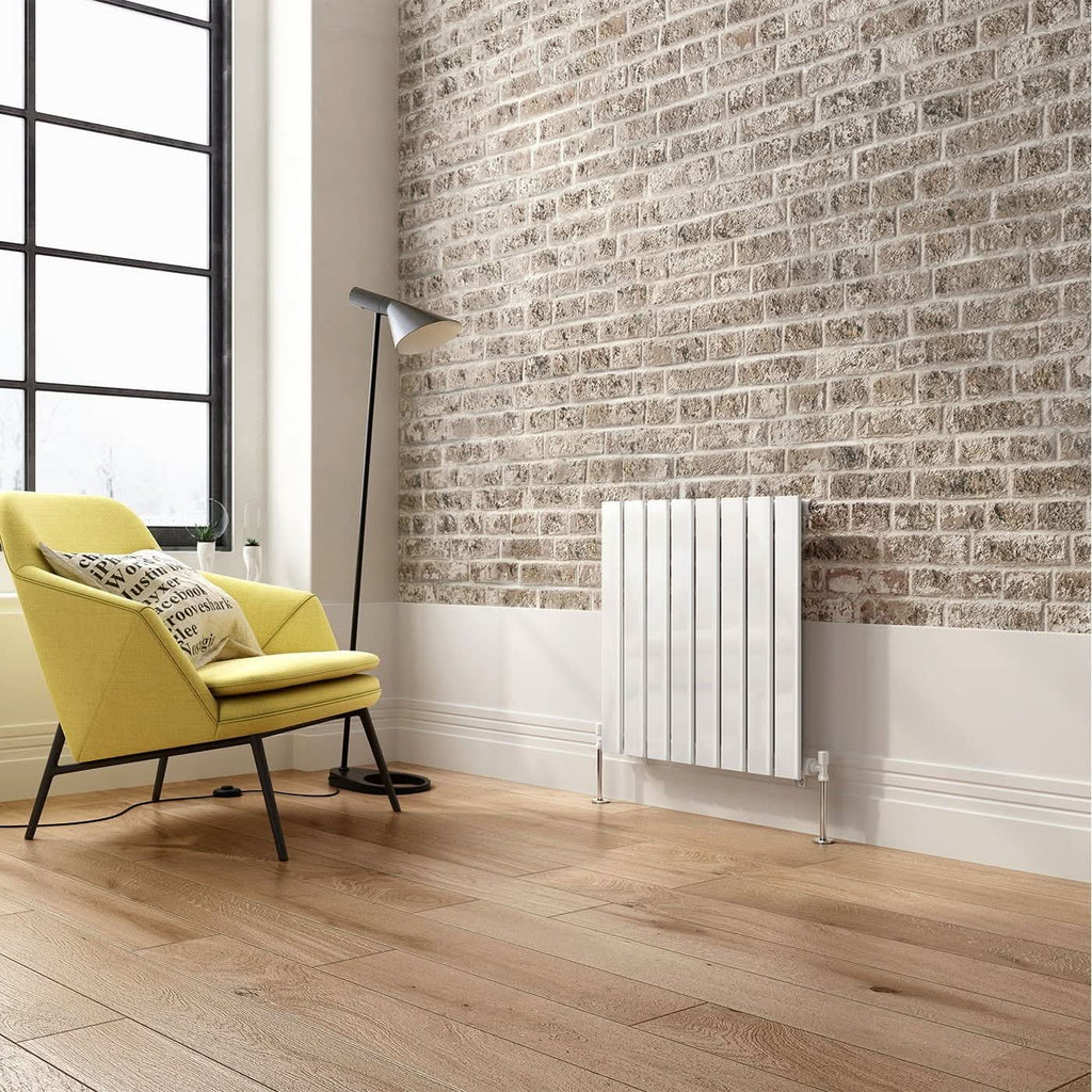 iBathUK Apex Horizontal Single Panel Slim Radiator, Designer Heating Radiators