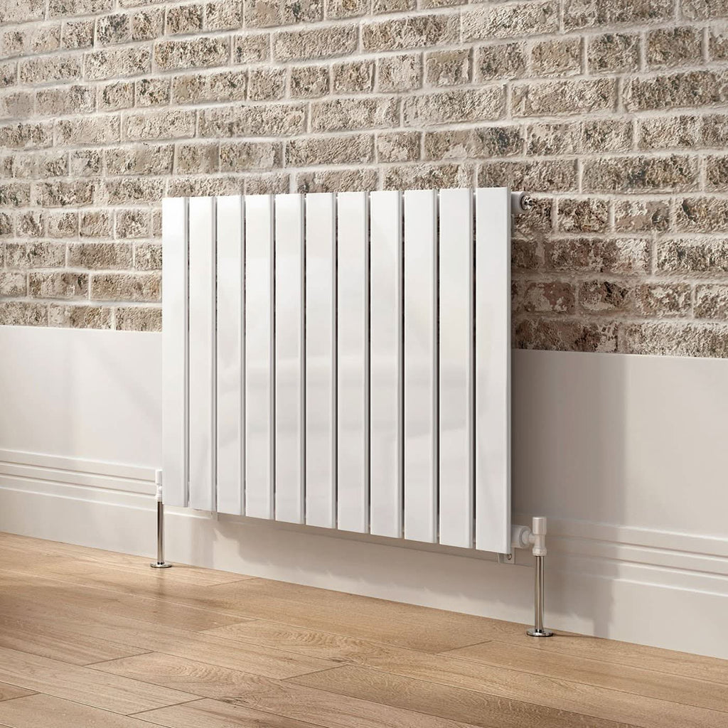 iBathUK Apex Horizontal Single Panel Slim Radiator, Designer Heating Radiators