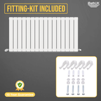 iBathUK Apex Horizontal Single Panel Slim Radiator, Designer Heating Radiators