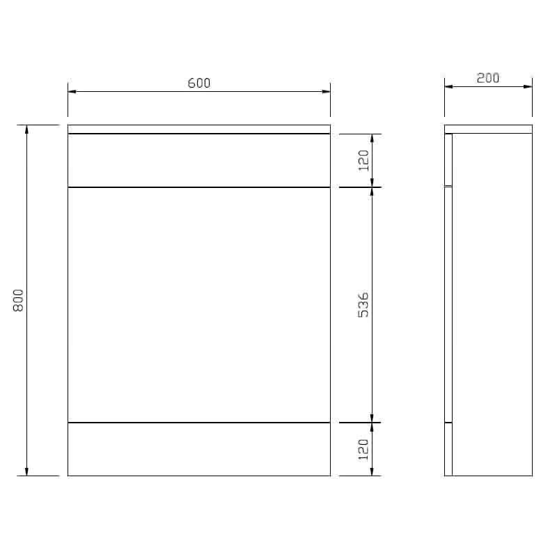 Modern Venus WC Unit in sleek white finish, perfect for contemporary bathrooms. Space-saving, easy-to-install, and high-quality design. Shop now at Bathroom4Less UK for affordable luxury bathroom furniture.