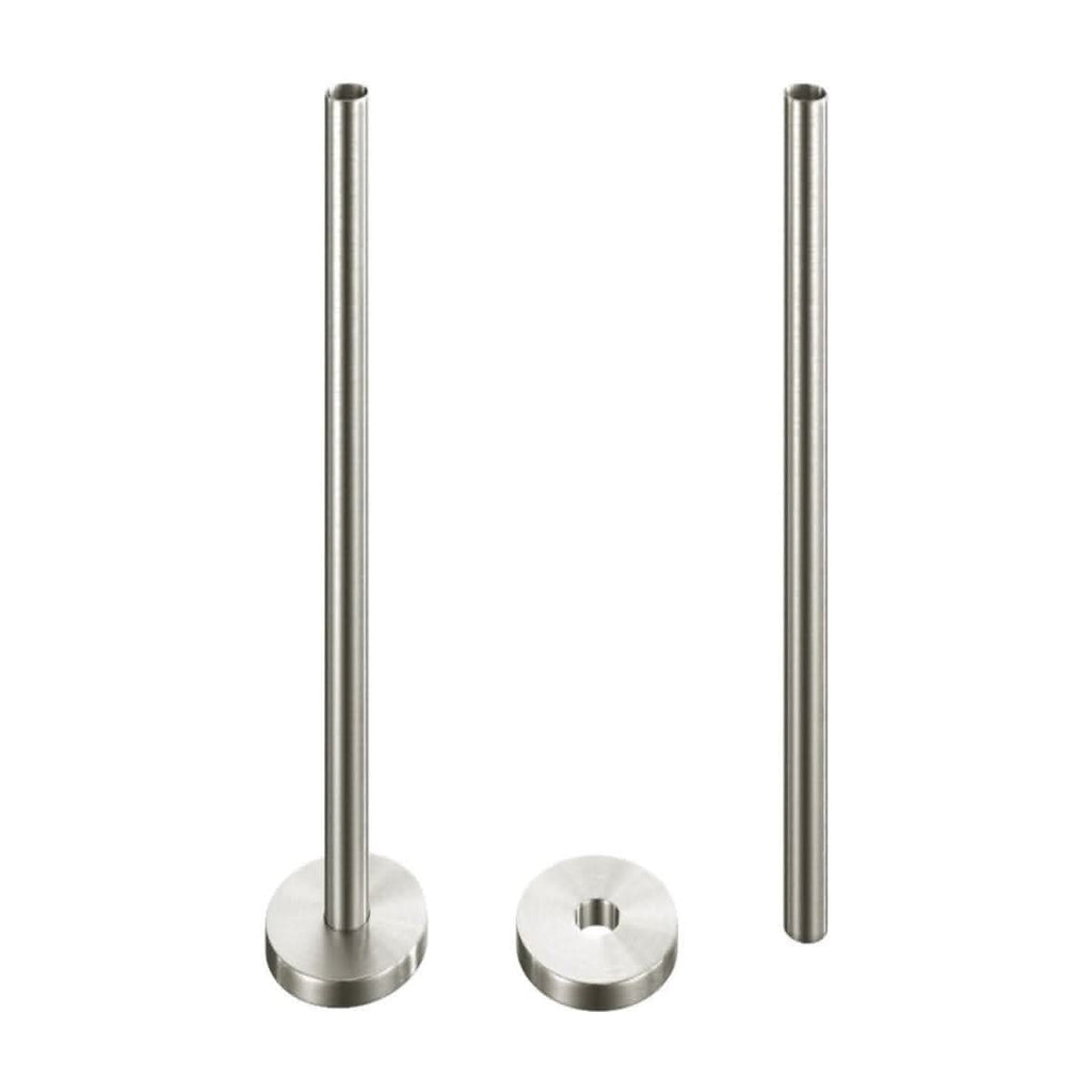 Pro Radiator Valve Pipes & Collars 1/2" x 300mm - Pair