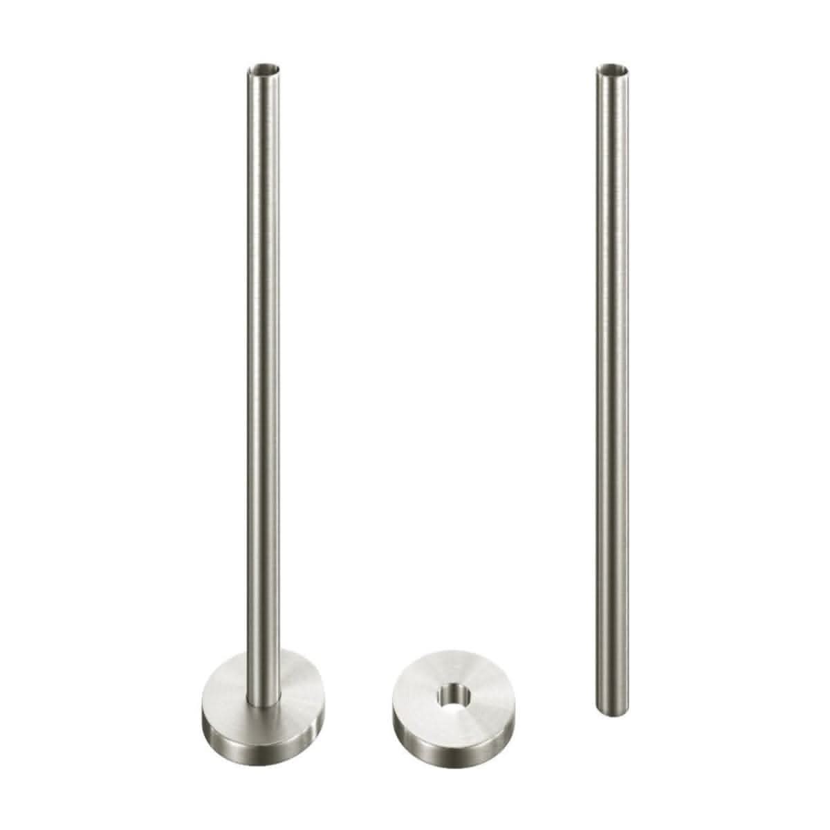 Pro Radiator Valve Pipes & Collars 1/2" x 300mm - Pair