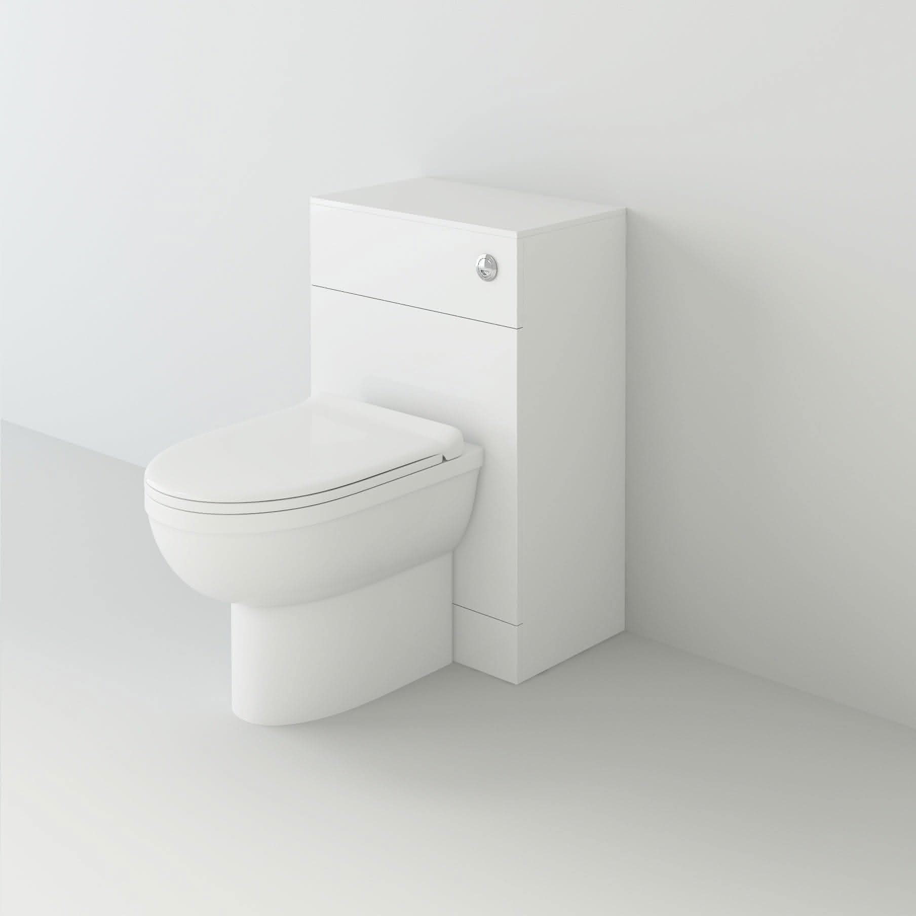 Mars WC Unit - 500mm x 300mm - Gloss White