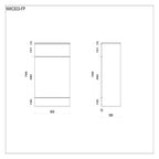 Mars WC Unit - Gloss White