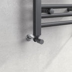 Prima Round Radiator Valve - Pair