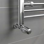 Eco Thermostatic Radiator Valve inc Lockshield Round