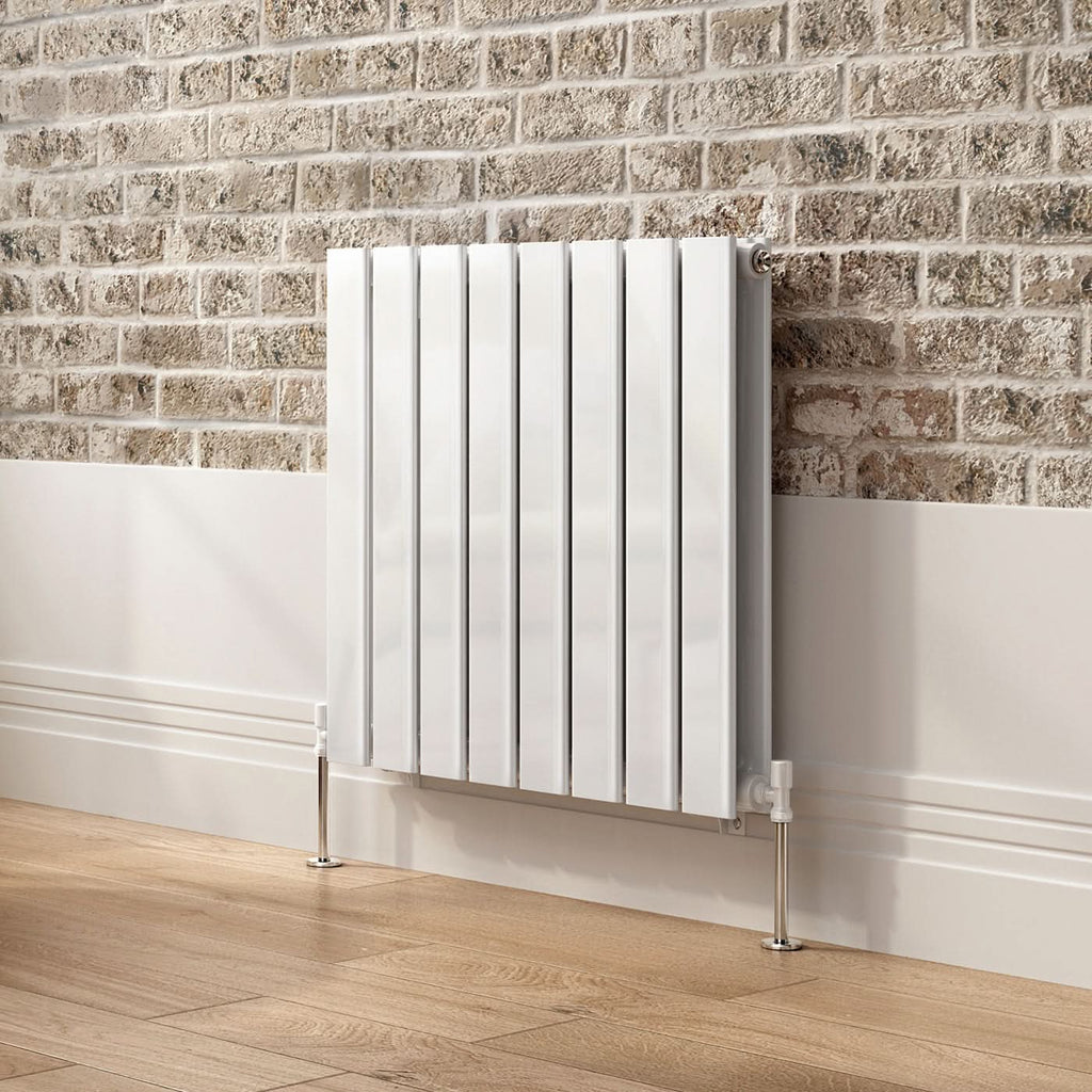 iBathUK Apex Horizontal Double Panel Slim Flat Radiator, Designer Radiator, UK Radiators, Slim Radiators