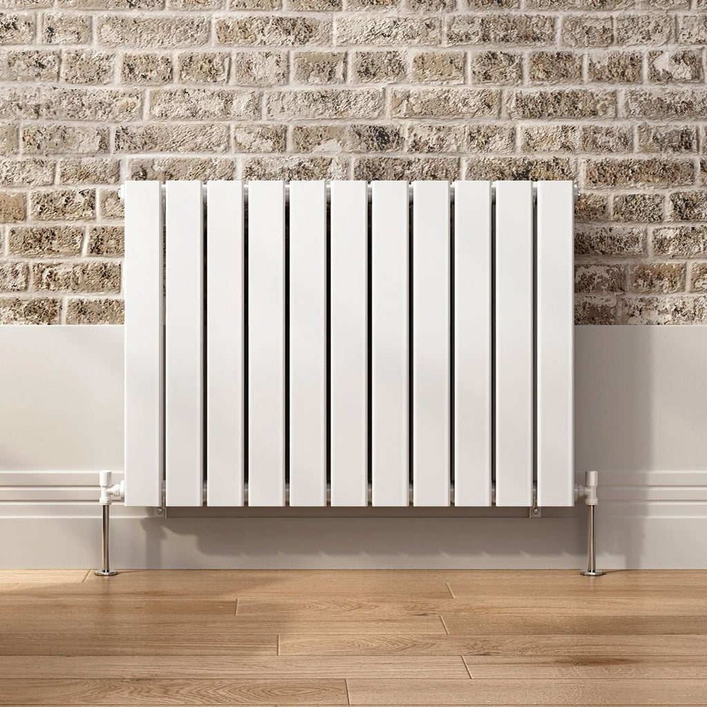 iBathUK Apex Horizontal Double Panel Slim Flat Radiator, Designer Radiator, UK Radiators, Slim Radiators