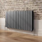 iBathUK Apex Horizontal Double Panel Slim Flat Radiator, Designer Radiator, UK Radiators, Slim Radiators