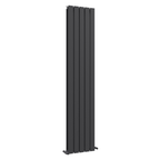 iBathUK Apex Vertical Double Slim Flat Panel Radiator, Designer Radiator, Vertical Radiators