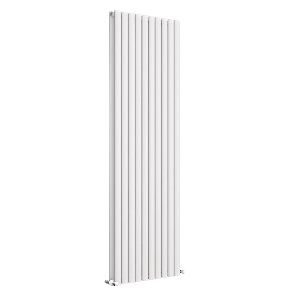 Princia Vertical Double Oval Panel Radiator