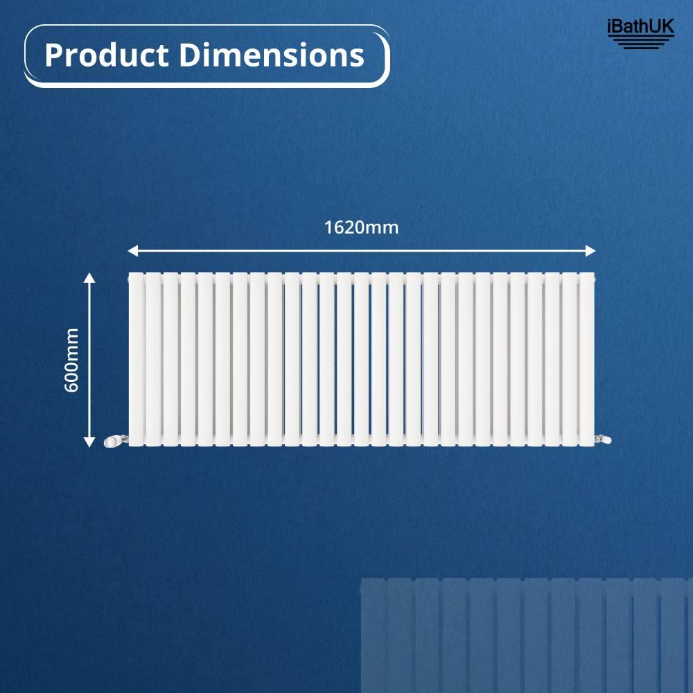 Princia Horizontal Double Oval Panel Radiator