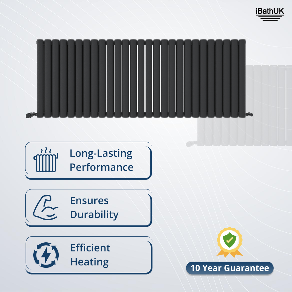 Princia Horizontal Double Oval Panel Radiator