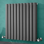 Princia Horizontal Double Oval Panel Radiator