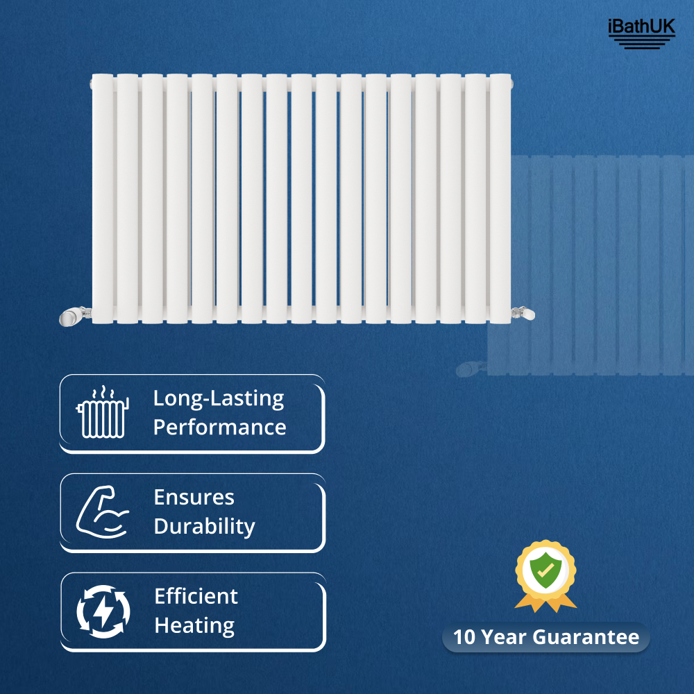 Princia Horizontal Double Oval Panel Radiator