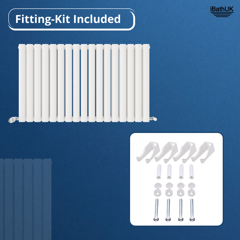 Princia Horizontal Double Oval Panel Radiator