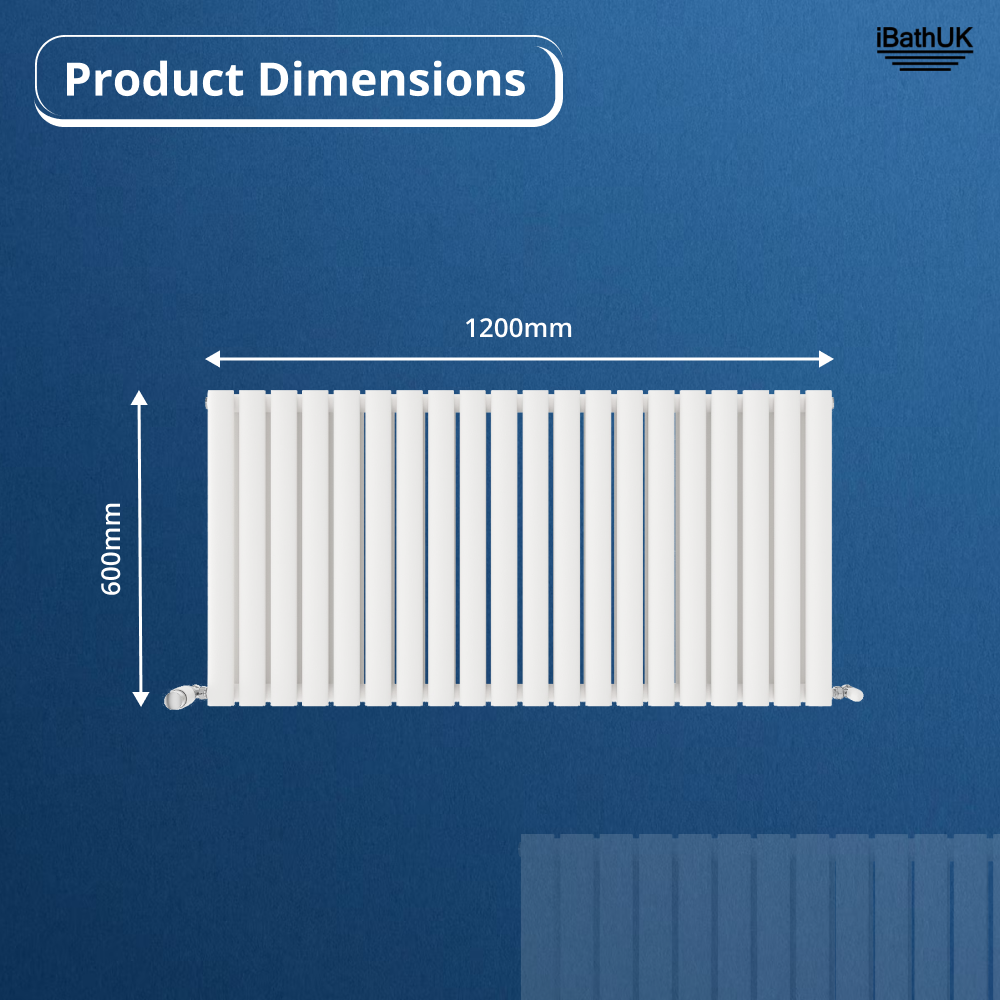 Princia Horizontal Double Oval Panel Radiator