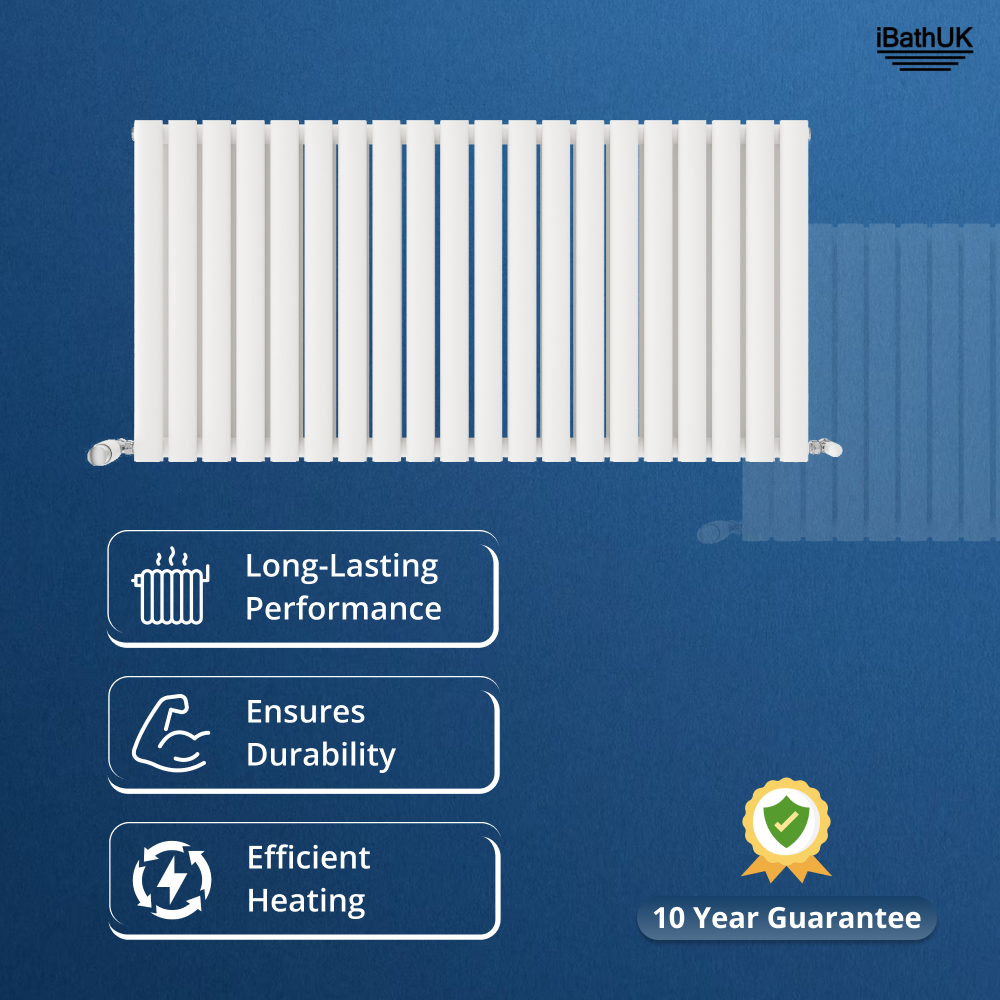 Princia Horizontal Double Oval Panel Radiator