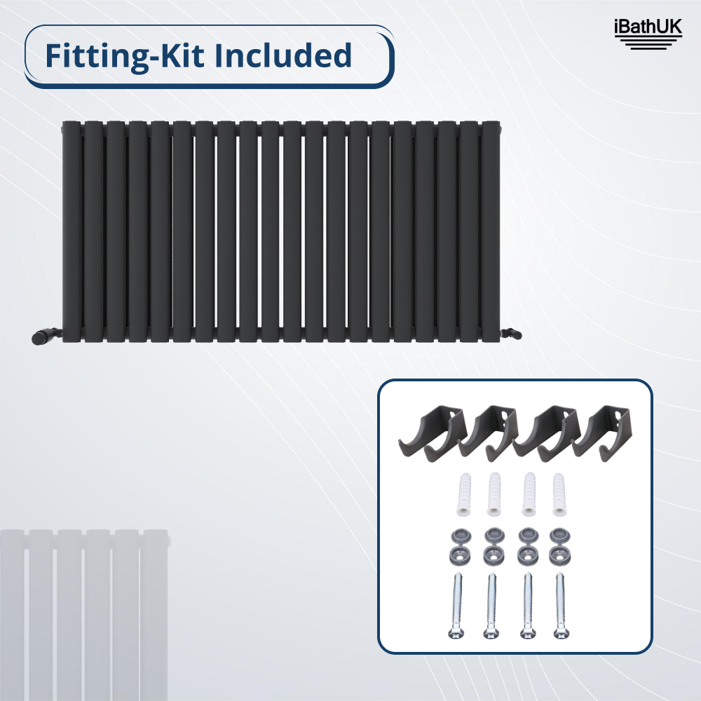 Princia Horizontal Double Oval Panel Radiator