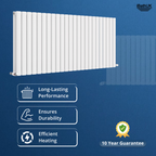 Princia Horizontal Double Oval Panel Radiator