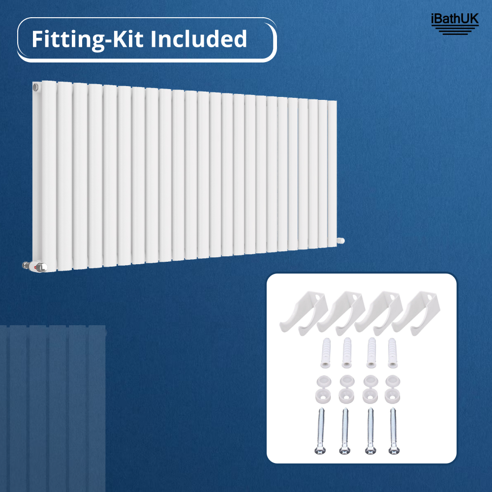 Princia Horizontal Double Oval Panel Radiator