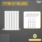 iBathUK Apex Horizontal Double Panel Slim Flat Radiator, Designer Radiator, UK Radiators, Slim Radiators