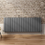 iBathUK Apex Horizontal Double Panel Slim Flat Radiator, Designer Radiator, UK Radiators, Slim Radiators