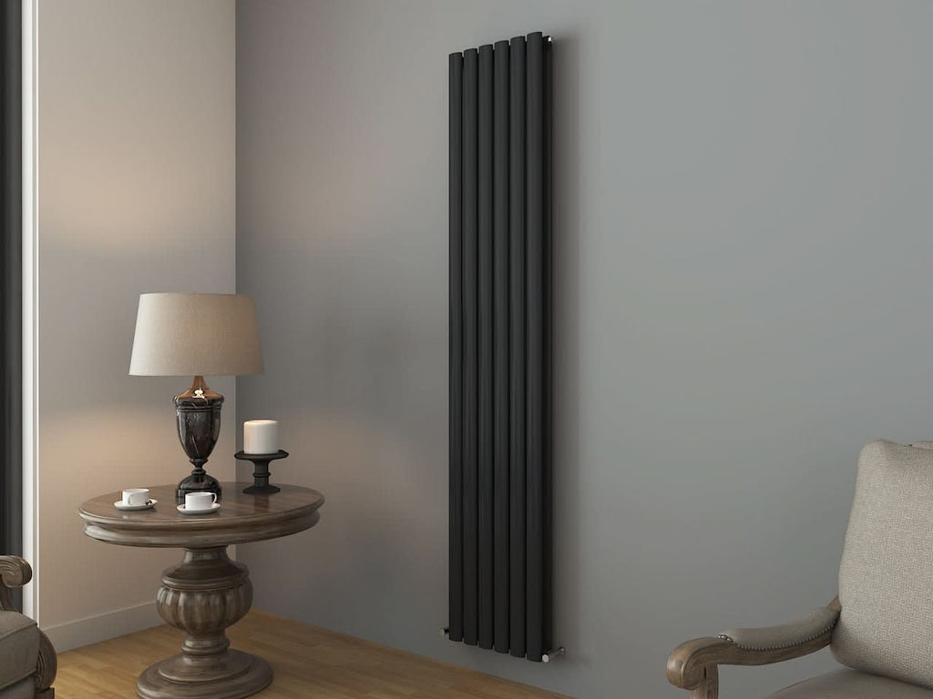 Princia Vertical Double Oval Panel Radiator