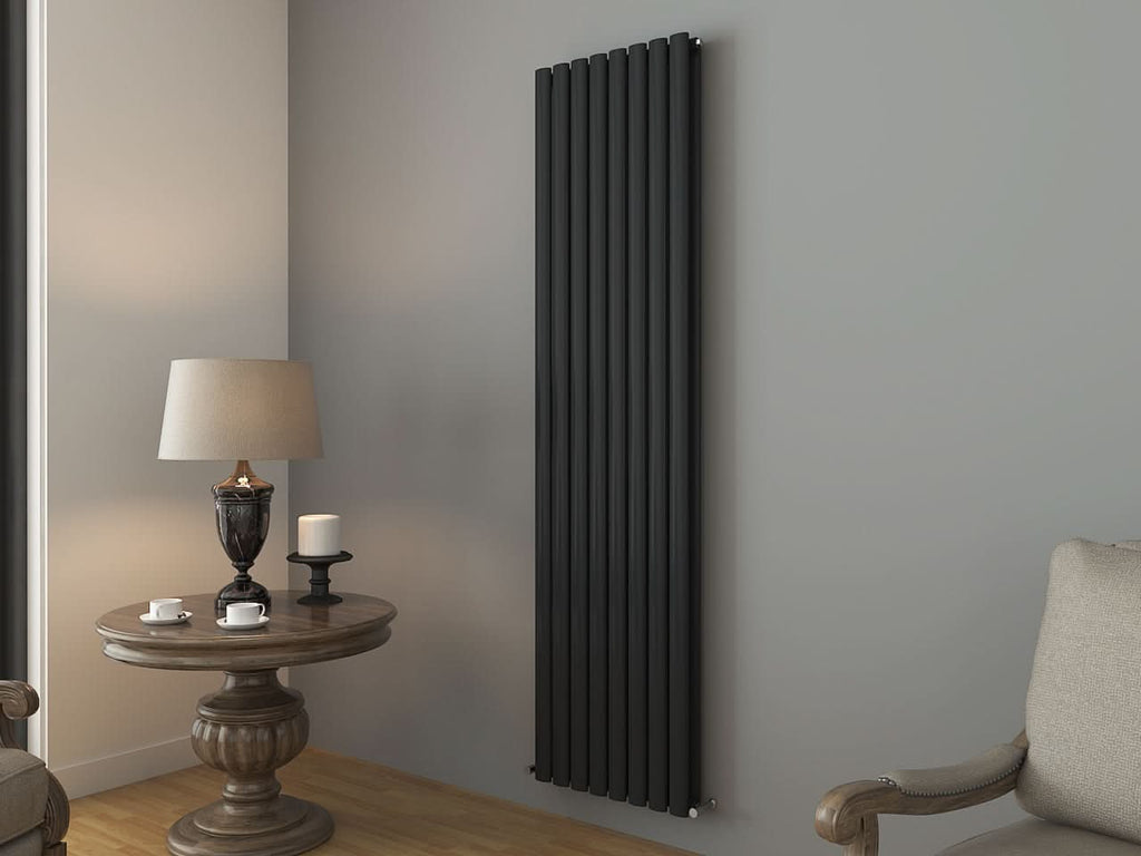 Princia Vertical Double Oval Panel Radiator