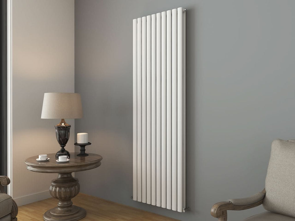 Princia Vertical Double Oval Panel Radiator
