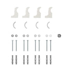 Regalia Standard Radiator Bracket Pack inc bleed valve